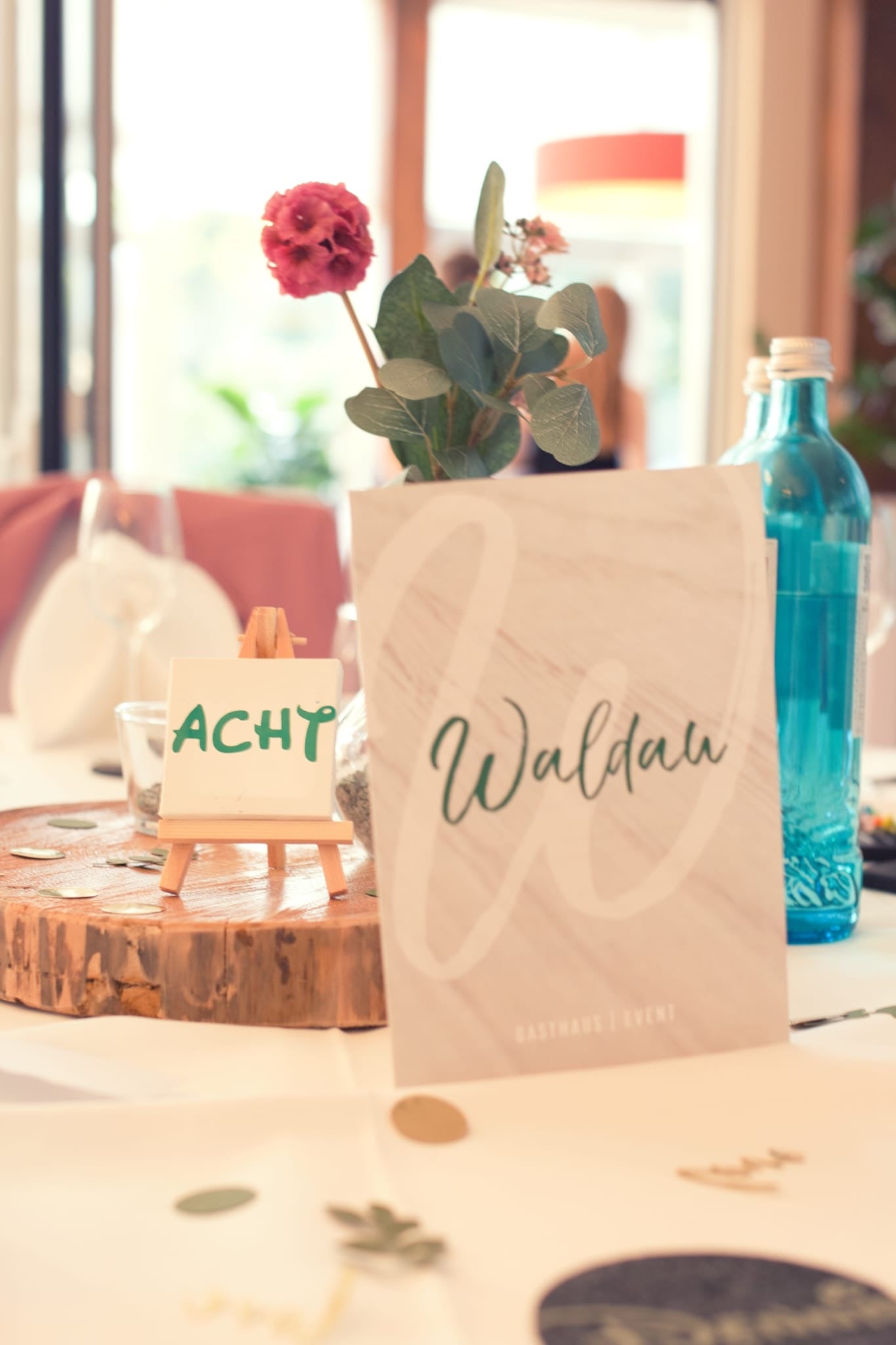 Staffelei „Hochzeitstisch“
