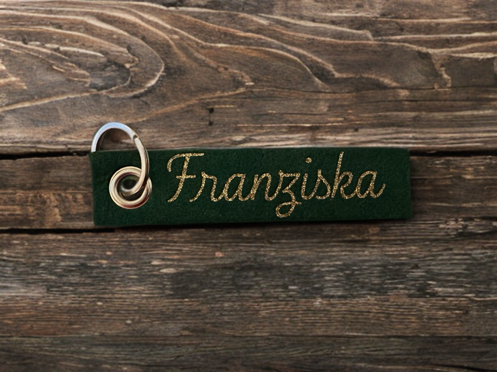 Schlüsselanhänger Filz