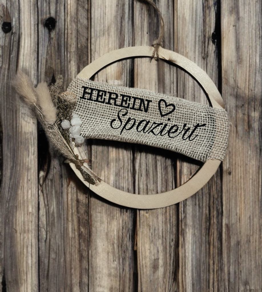 Hoop „Trockenblume“