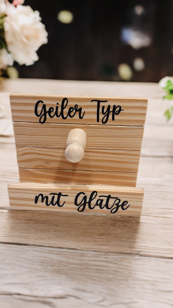 Brillenparkplatz| Brillenhalter| Brillenständer aus Holz