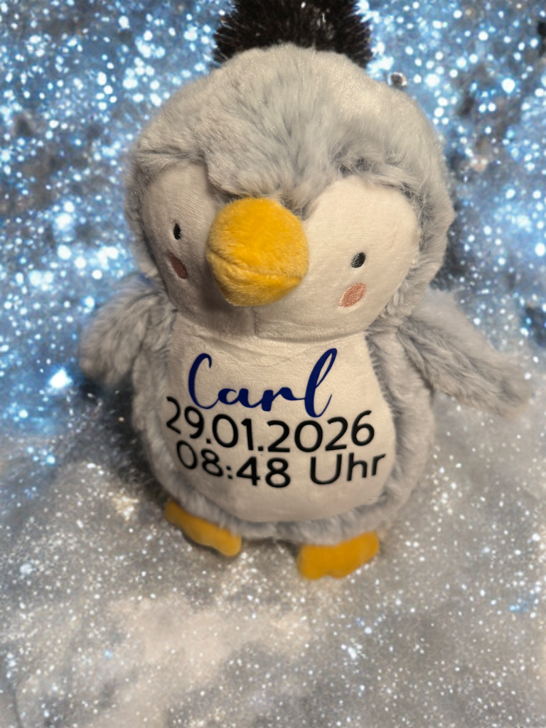 Kuscheliger Plüsch Freund personalisiert