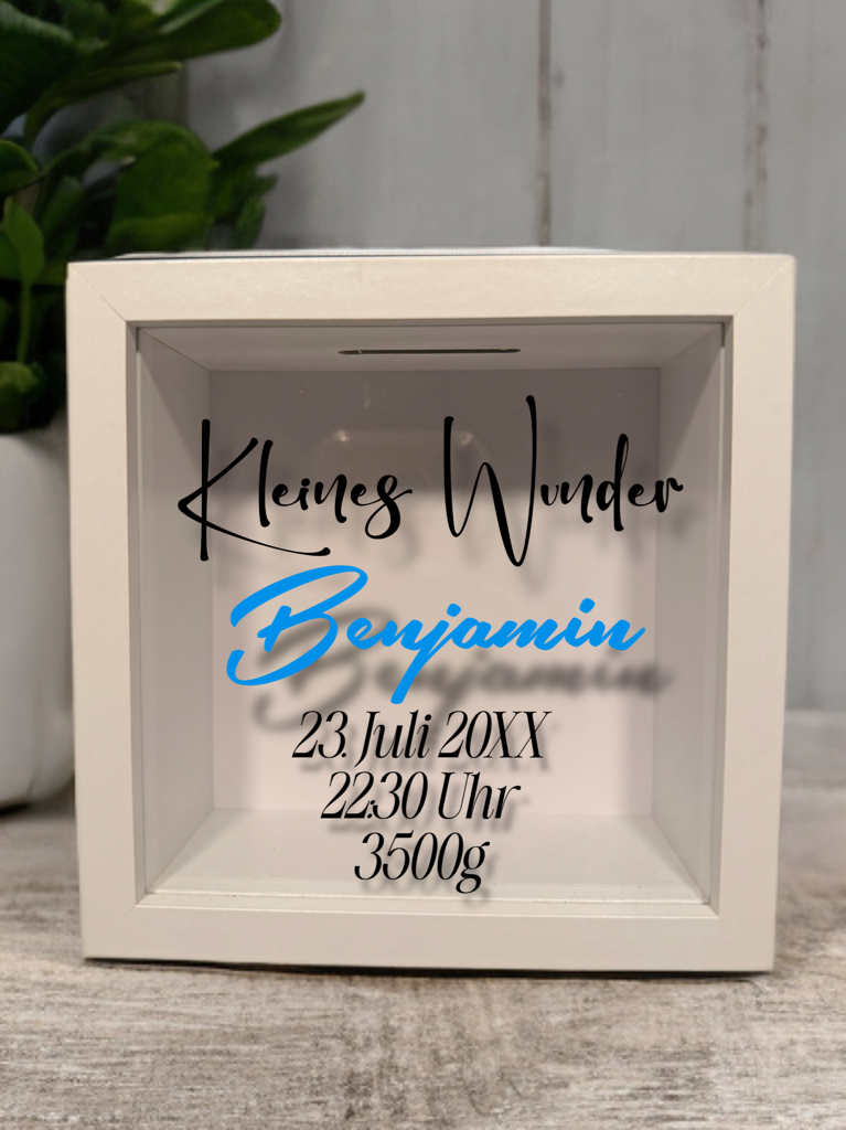 Spardose Personalisiert