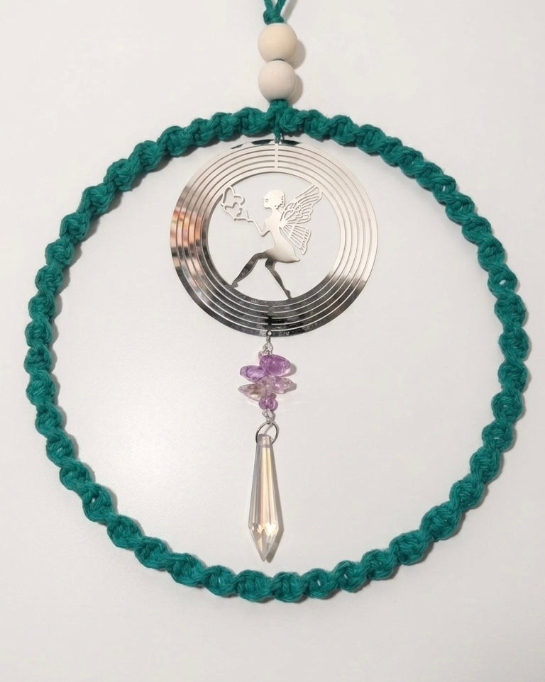 Makramee Sonnenfänger| Boho| Suncatcher| mit oder ohne Trockenblumen