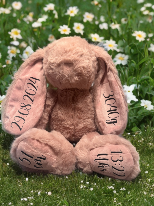 Kuscheliger Plüsch Freund personalisiert