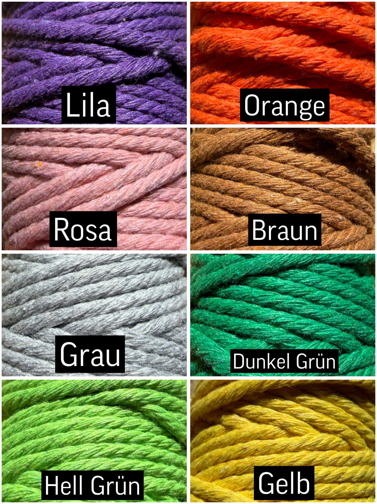 Personalisierter Makramee-Wandhänger | Boho-Deko mit Wunschtext