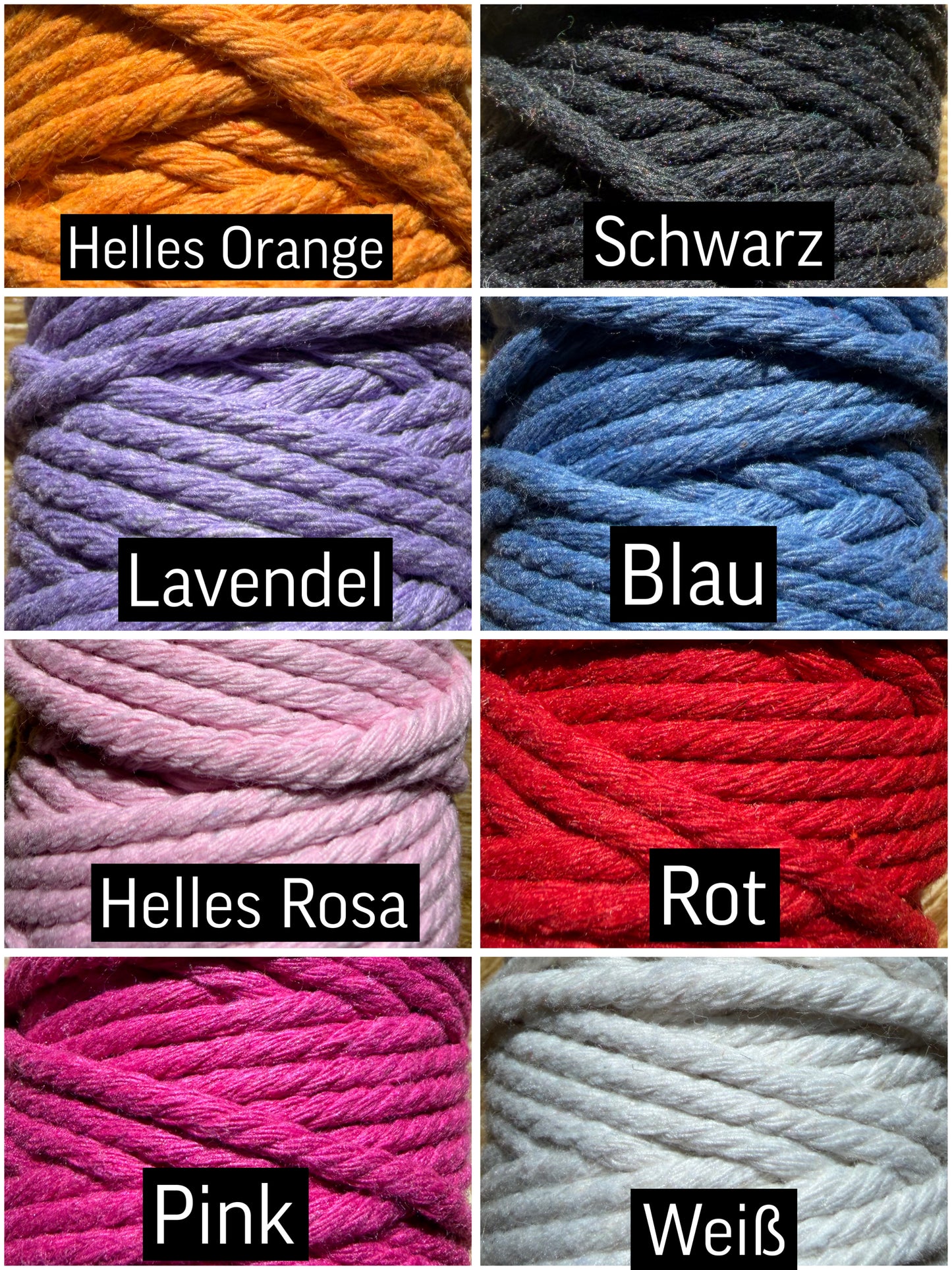 Personalisierter Makramee-Wandhänger | Boho-Deko mit Wunschtext