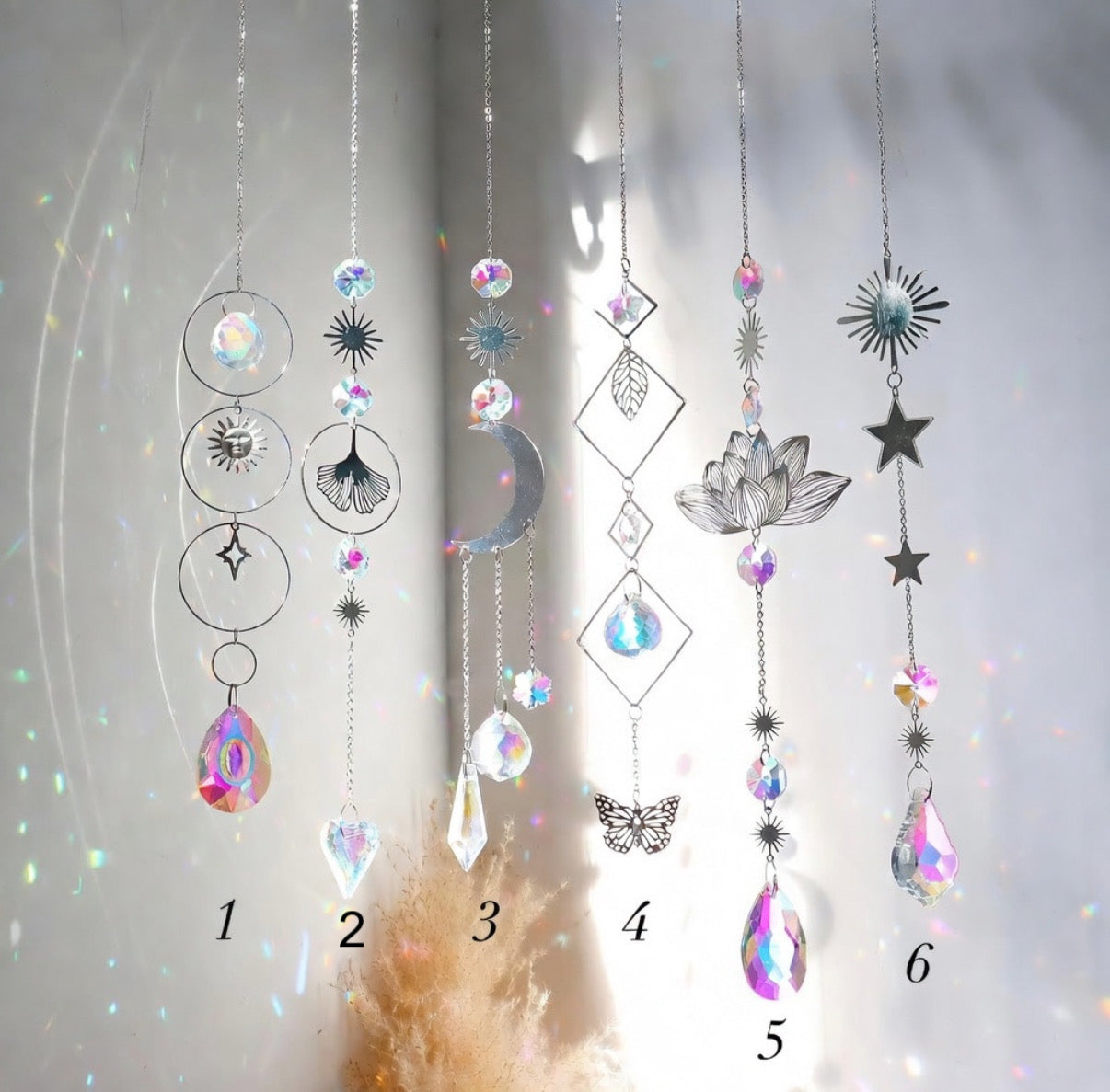 Makramee Sonnenfänger| Boho| Suncatcher| mit oder ohne Trockenblumen