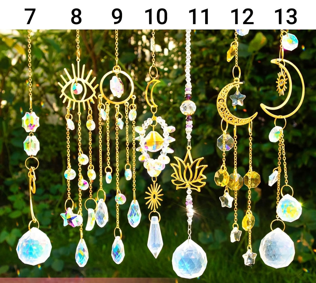 Makramee Sonnenfänger| Boho| Suncatcher| mit oder ohne Trockenblumen