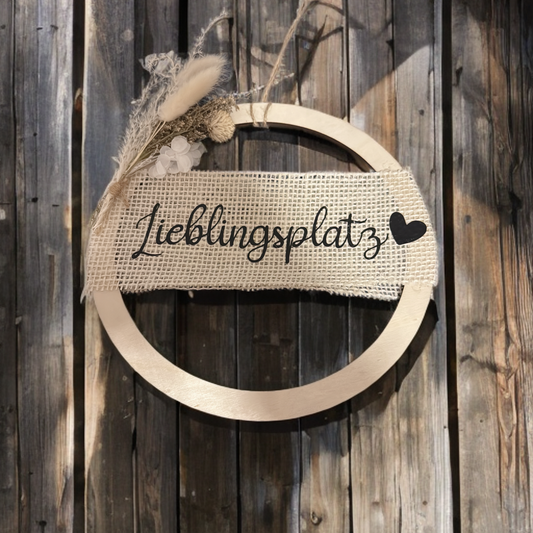 Hoop „Trockenblume“