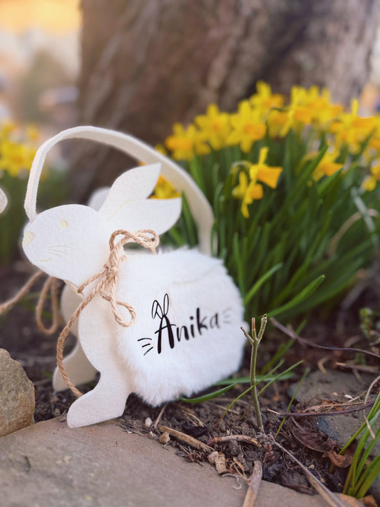 Osterkorb „Häschen“ Personalisiert