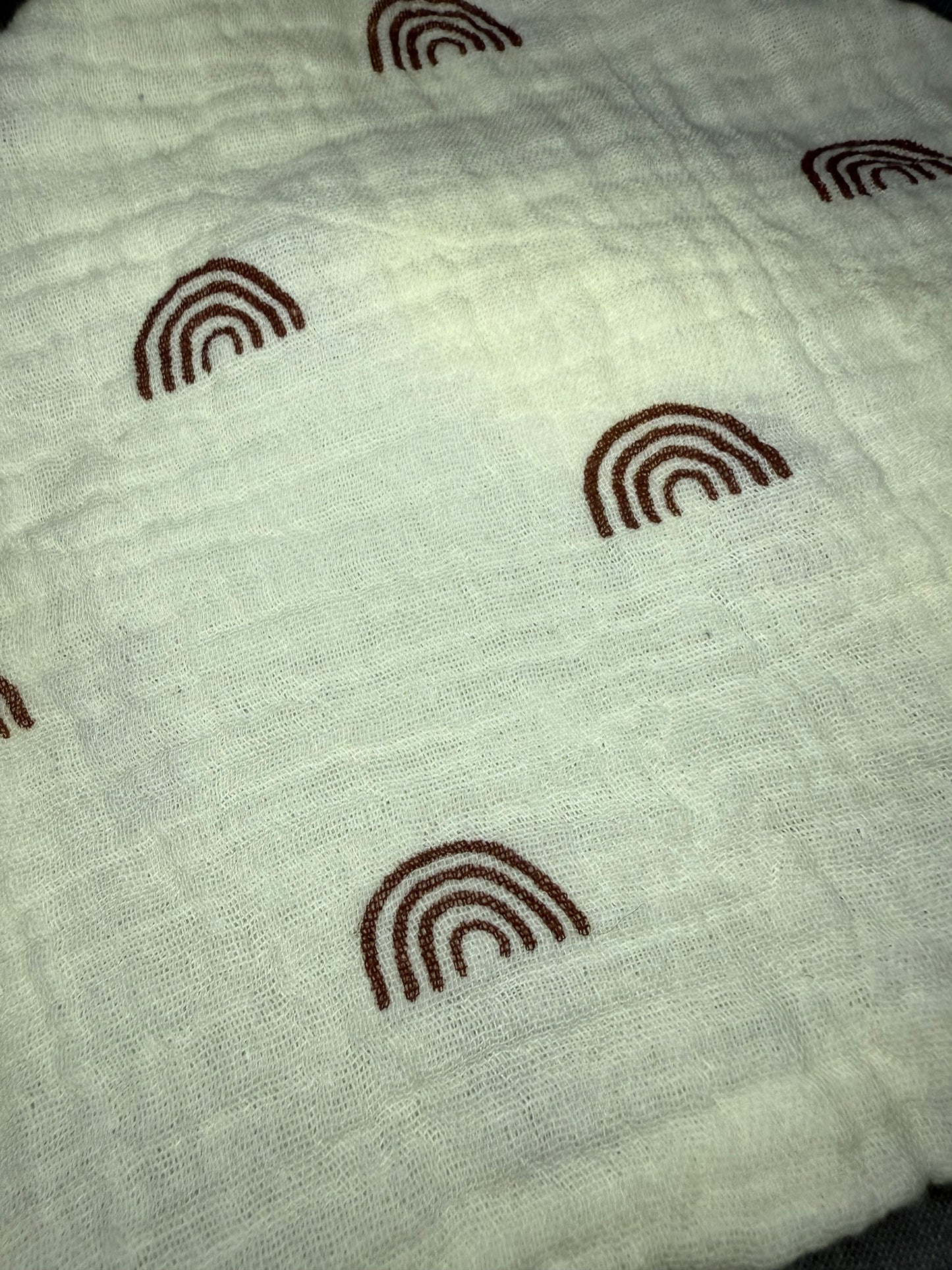 Musselin Dreieckstuch personalisiert